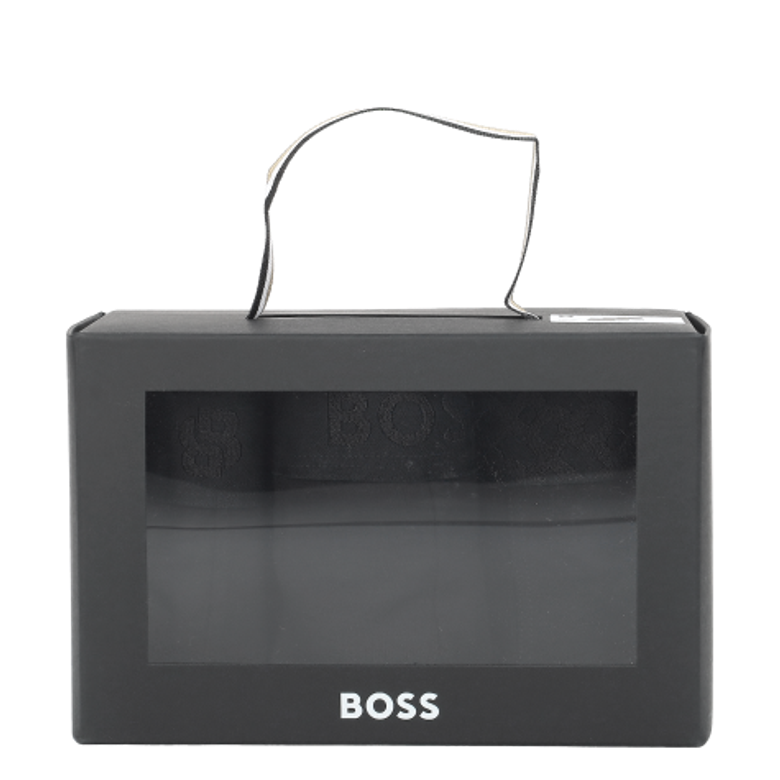Boss Trunk 3P Logo Trio G Unterwäsche in schwarz