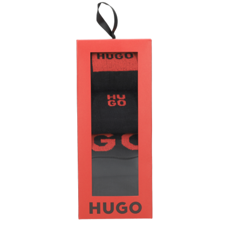HUGO 4P RS GIFT RIB CC Socken & Strümpfe in schwarz
