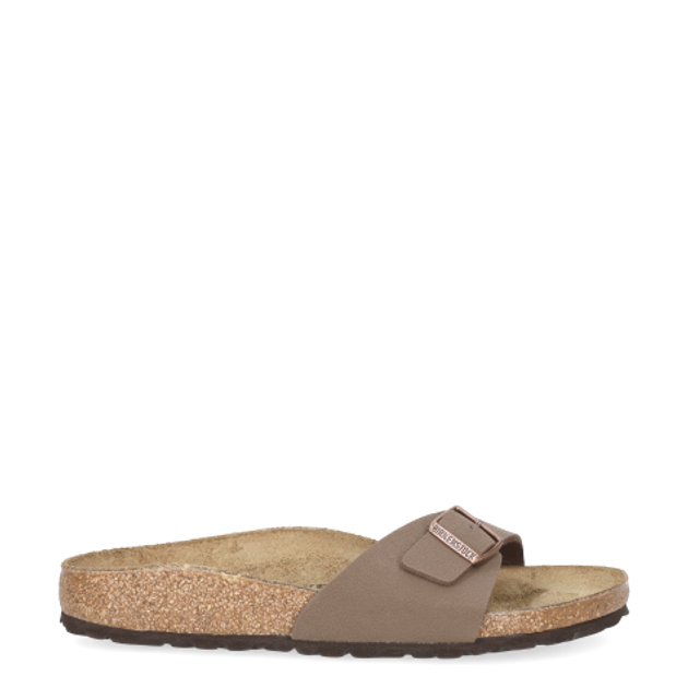 Birkenstock 40093 MADRID BIRKO-FLOR BIRKIBUC Hausschuhe in braun