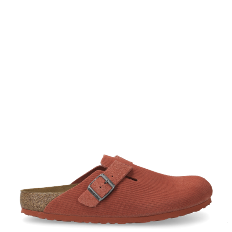 Birkenstock 1025689 BOSTON VL CORDUROY Hausschuhe in rot