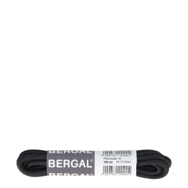 Bergal 8815 000 Schnürsenkel in schwarz