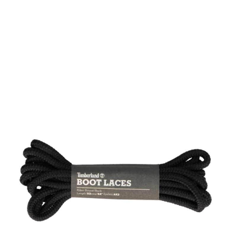 Timberland A1FQR 001 Laces 112 cm 44“ Schnürsenkel in schwarz