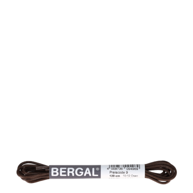 Bergal 8809 696 Rundsenkel dünn gewachst Schnürsenkel in braun