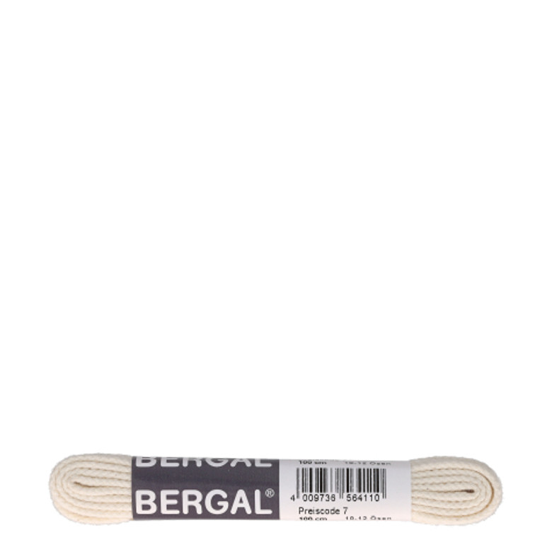 Bergal Flach 8856 100 Schnürsenkel in beige