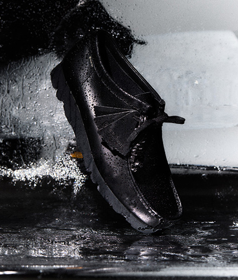 Clarks WallabeeEVO 26172820 7 Schnürschuhe in schwarz