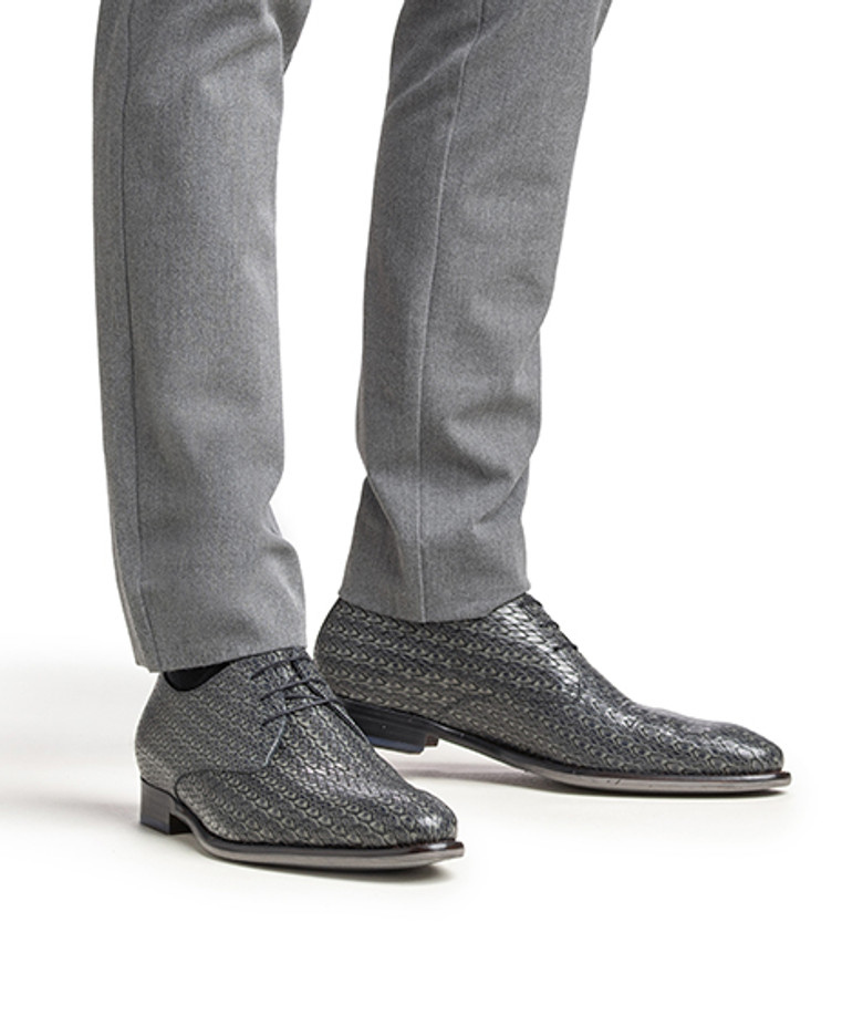 Floris van Bommel De Stapper Schnürschuhe in grau