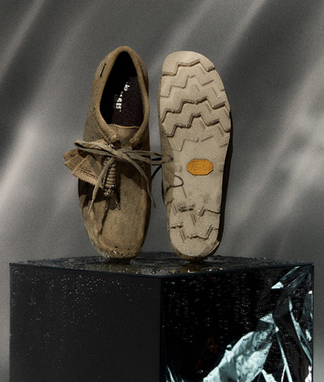 Clarks WallabeeEVO 26172821 7 Schnürschuhe in beige