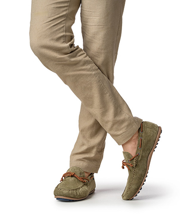 Floris van Bommel De Drijver Schnürschuhe in grün