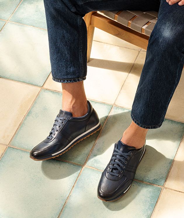 Magnanni 22652 IBIZA Sneaker in schwarz