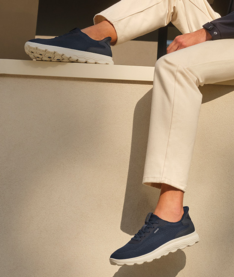 GEOX SPHERICA PLUS Sneaker in blau