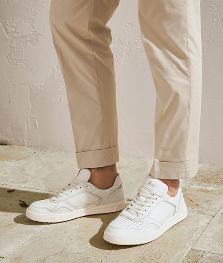 Sioux 11410 TEDROSO-704 Sneaker in weiß
