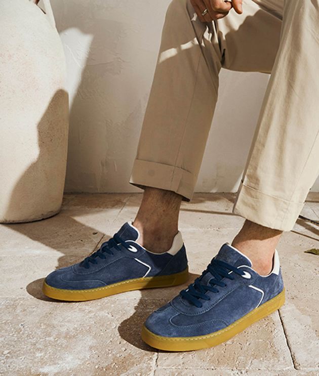 Sioux 12340 TEDROSO-708 Sneaker in blau