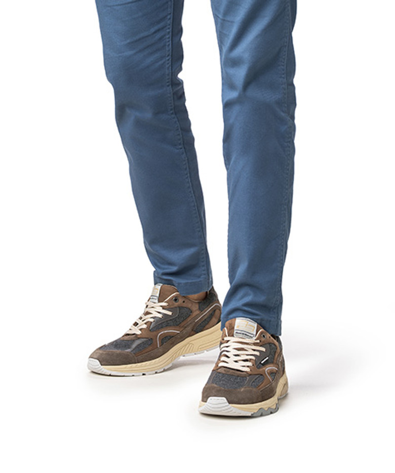 Floris van Bommel De Rezer Sneaker in braun