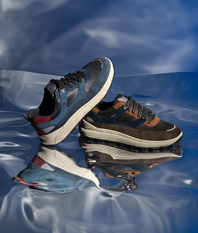 GEOX SPHERICA Sneaker in braun