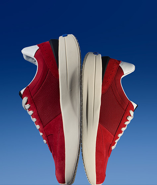 GEOX GXRN Sneaker in rot