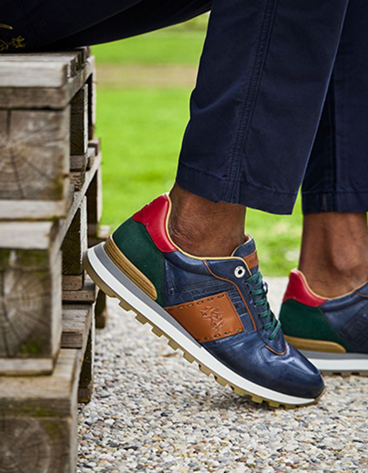 Blau WaldlÃ¤ufer Trekkingschuhe Herren WaldlÃ¤ufer Herrenschuhe