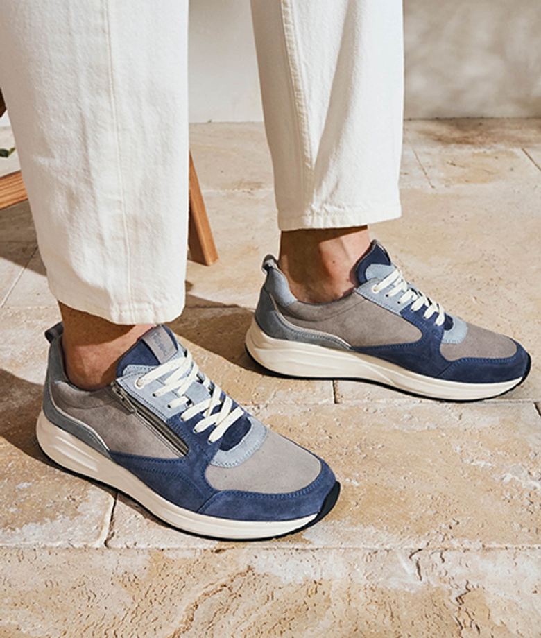 Sioux 12280 TASULIO-700-J Sneaker in blau