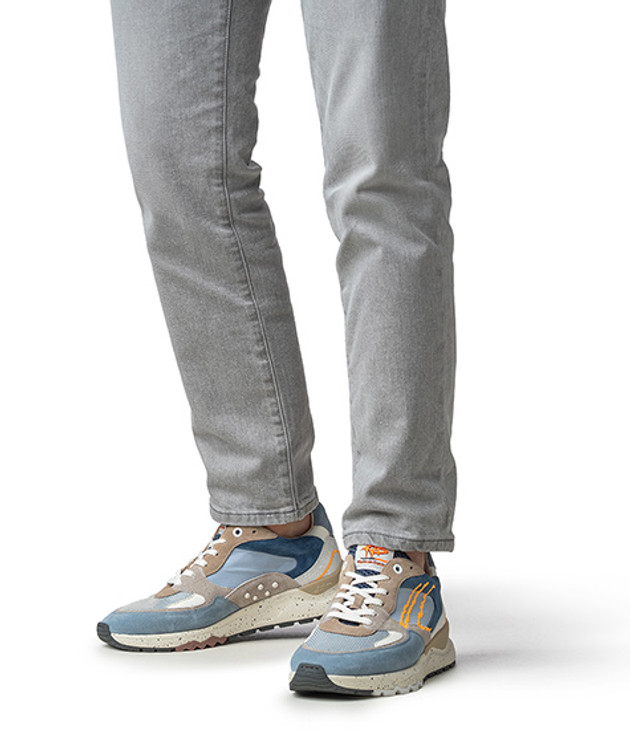 Floris van Bommel De Treener Sneaker in blau