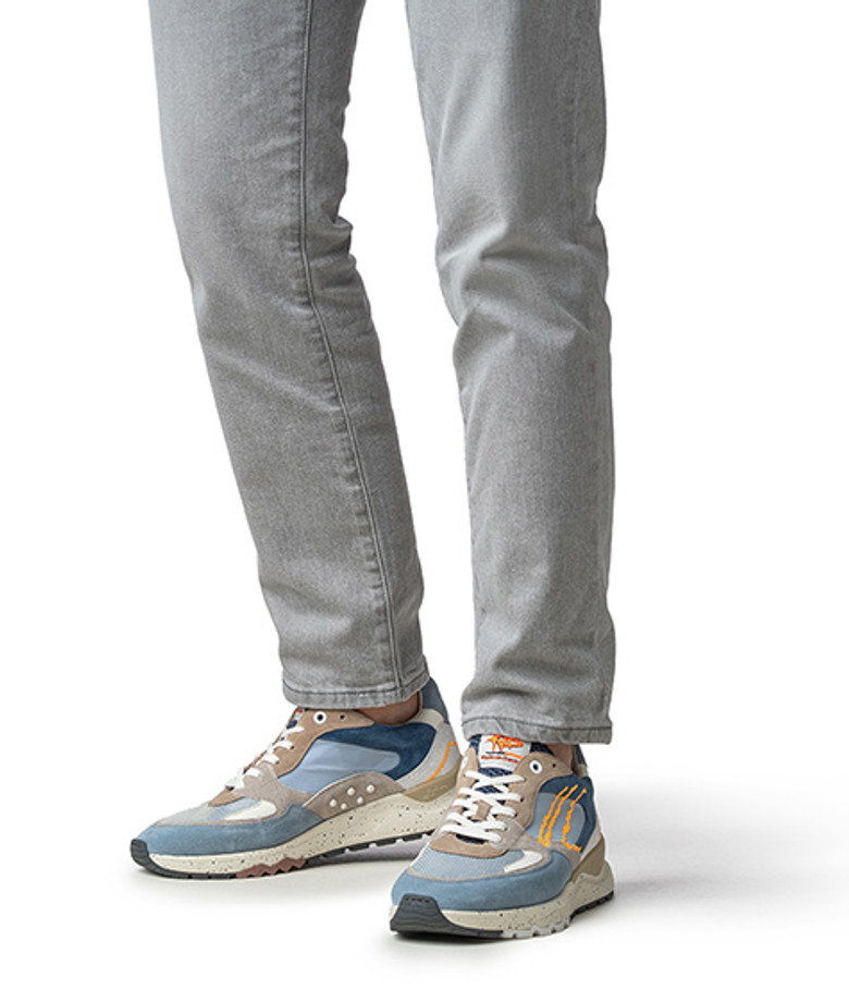 Floris van Bommel De Treener Sneaker in blau