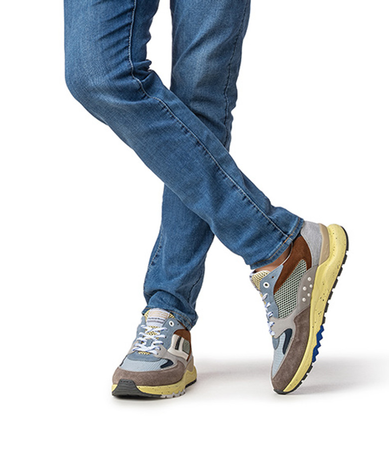 Floris van Bommel De Treener Sneaker in blau