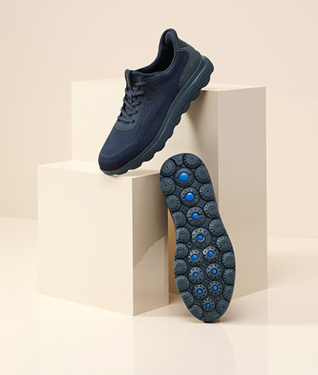 GEOX SPHERICA PLUS Sneaker in blau