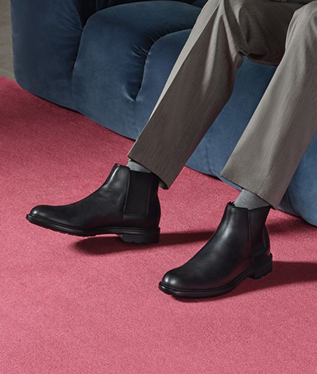 GEOX MEIERN Stiefeletten in braun