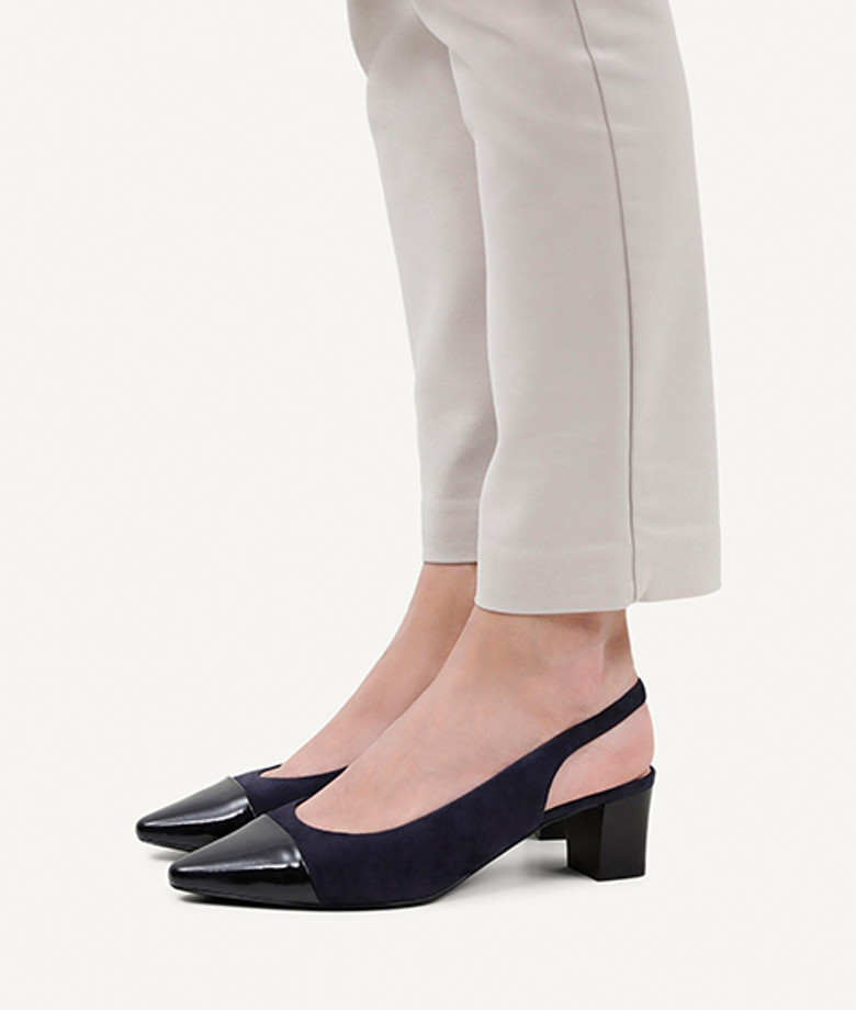 Peter Kaiser 79542 896 Peeptoes & Slingpumps in blau