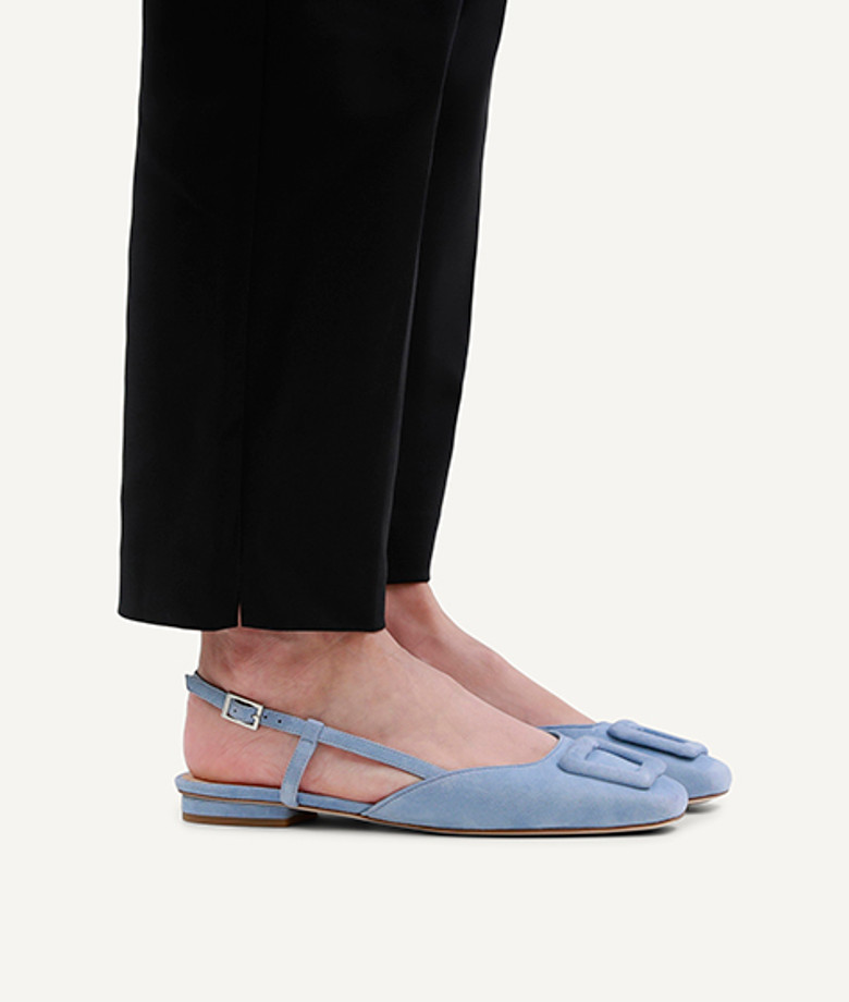 Peter Kaiser 79441 818 Peeptoes & Slingpumps in blau