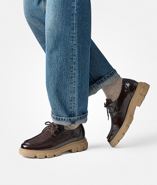 Paul Green 1183-030 Schnürschuhe in braun