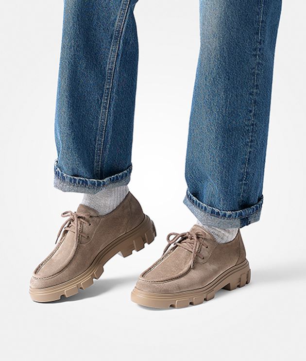 Paul Green 1183-028 Schnürschuhe in beige