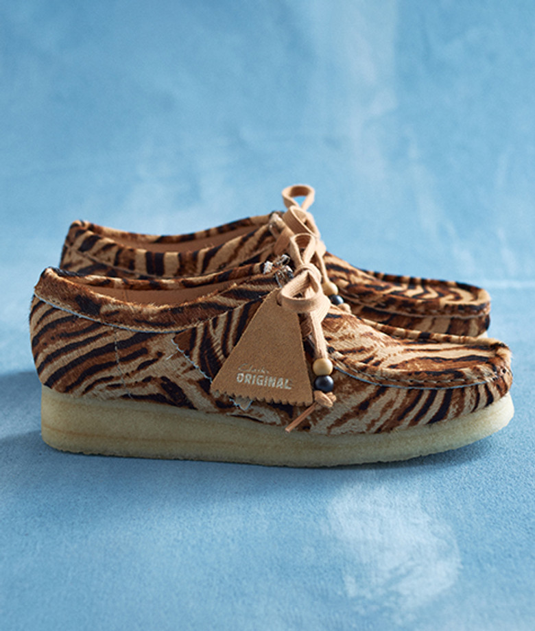 Clarks Wallabee 26185595 4 Schnürschuhe in beige