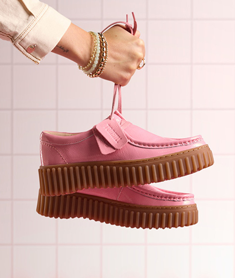 Clarks Torhill Bee 26186670 4 Schnürschuhe in rose