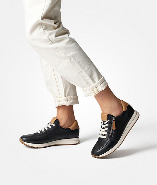 Paul Green 4085-078 Sneaker in schwarz