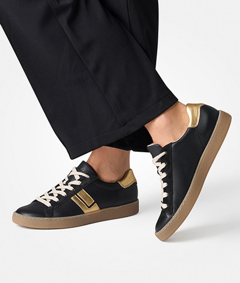 Paul Green 5464-127 Sneaker in schwarz