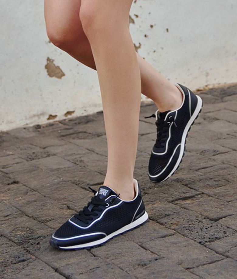 Candice Cooper 2019089.01.1A02 PLUME FLYKNIT Sneaker in schwarz