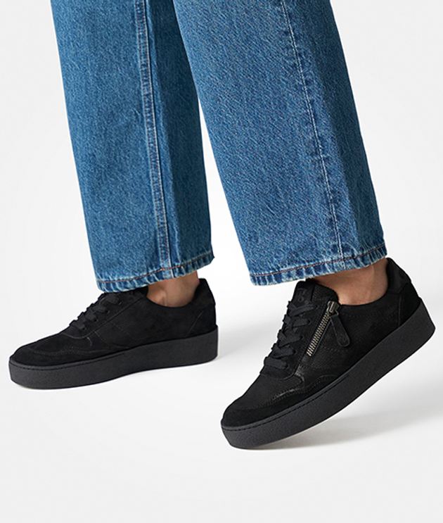 Paul Green 5480-018 Sneaker in schwarz