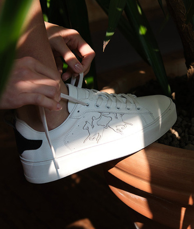 La Martina LFW221.501.3610 Sneaker in weiß