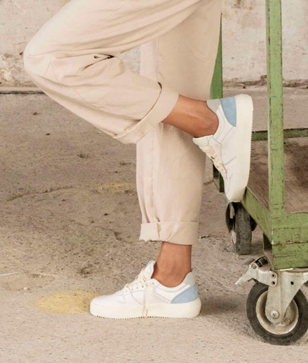 Blackstone ZL78 ANCIENT WATER RILEY Sneaker in weiß