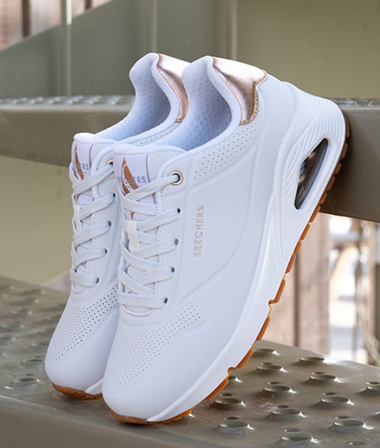 Skechers 177094 WHT UNO Sneaker in weiß