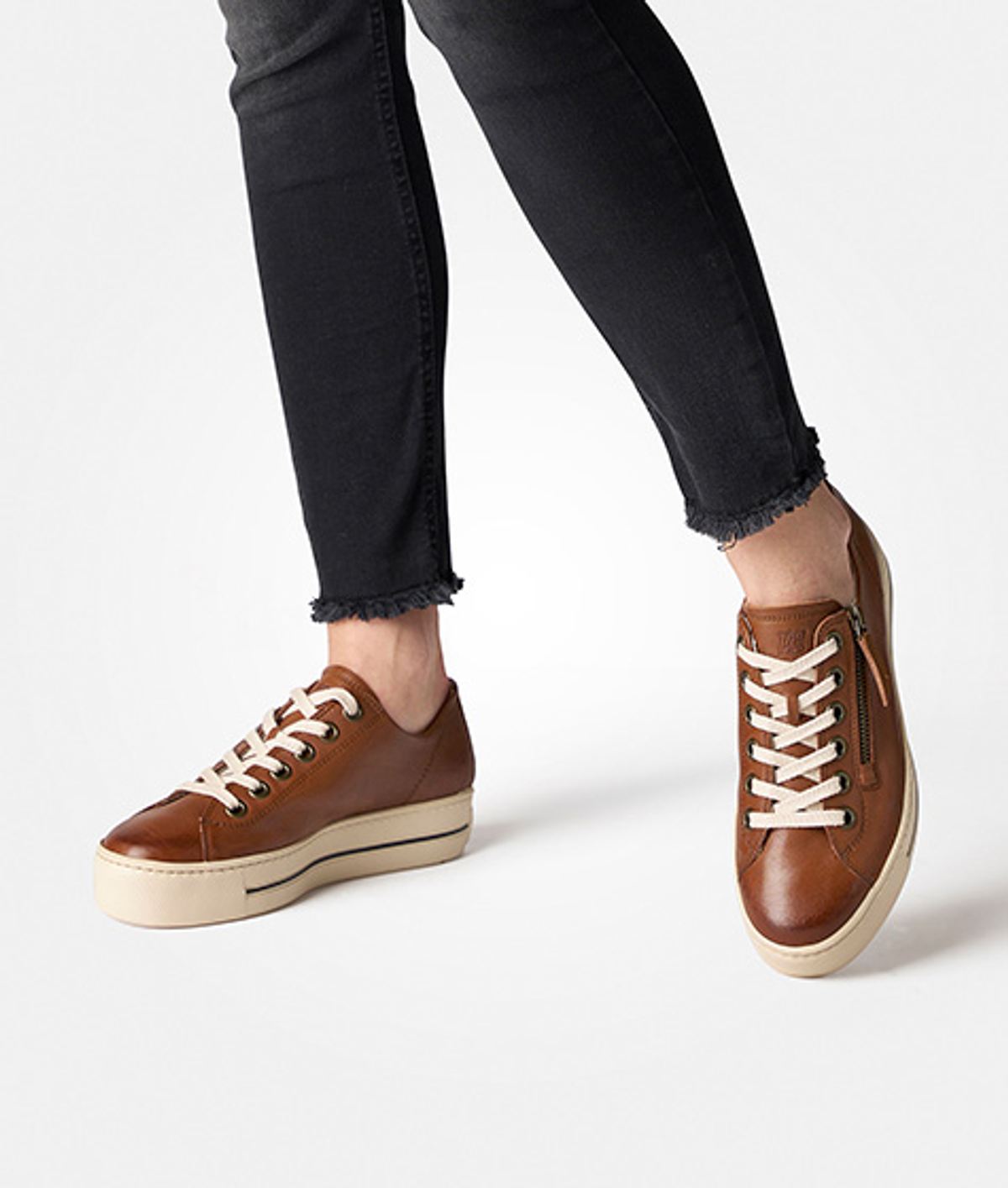 Paul Green Sneaker Cognac Damen Sneaker Damen Cognac Paul Green