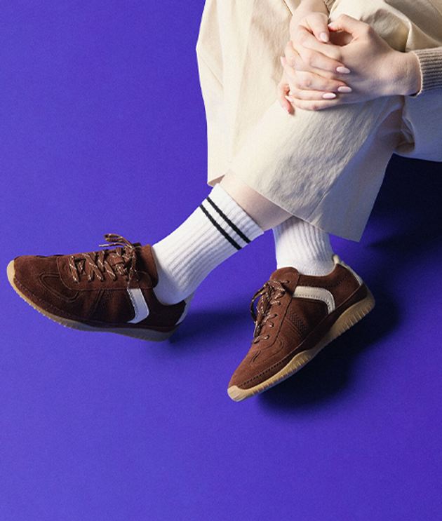 Clarks Meridor Lo 26184745 4 Sneaker in braun