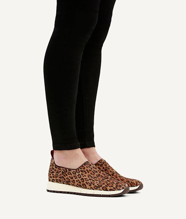 Peter Kaiser 74703 LEDER STRETCH Sneaker in braun