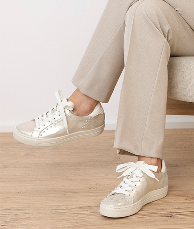 Paul Green 5549-019 Sneaker in metallic