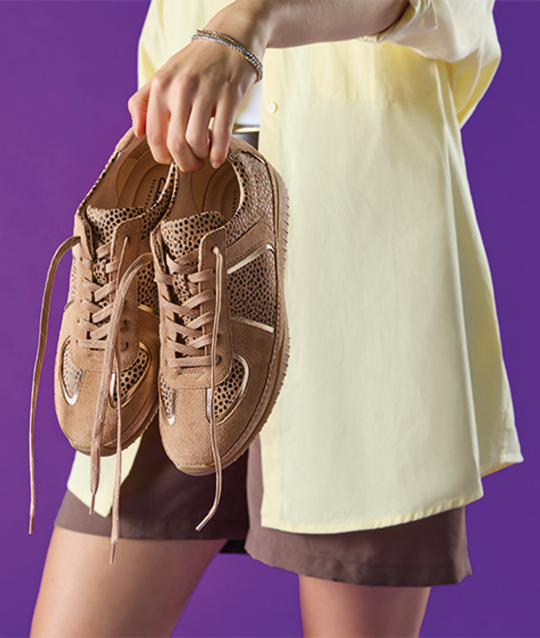 Clarks Meridor Lo 26186007 4 Sneaker in beige