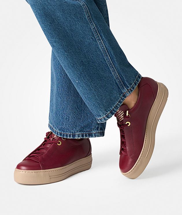 Paul Green 5017-438 Sneaker in rot