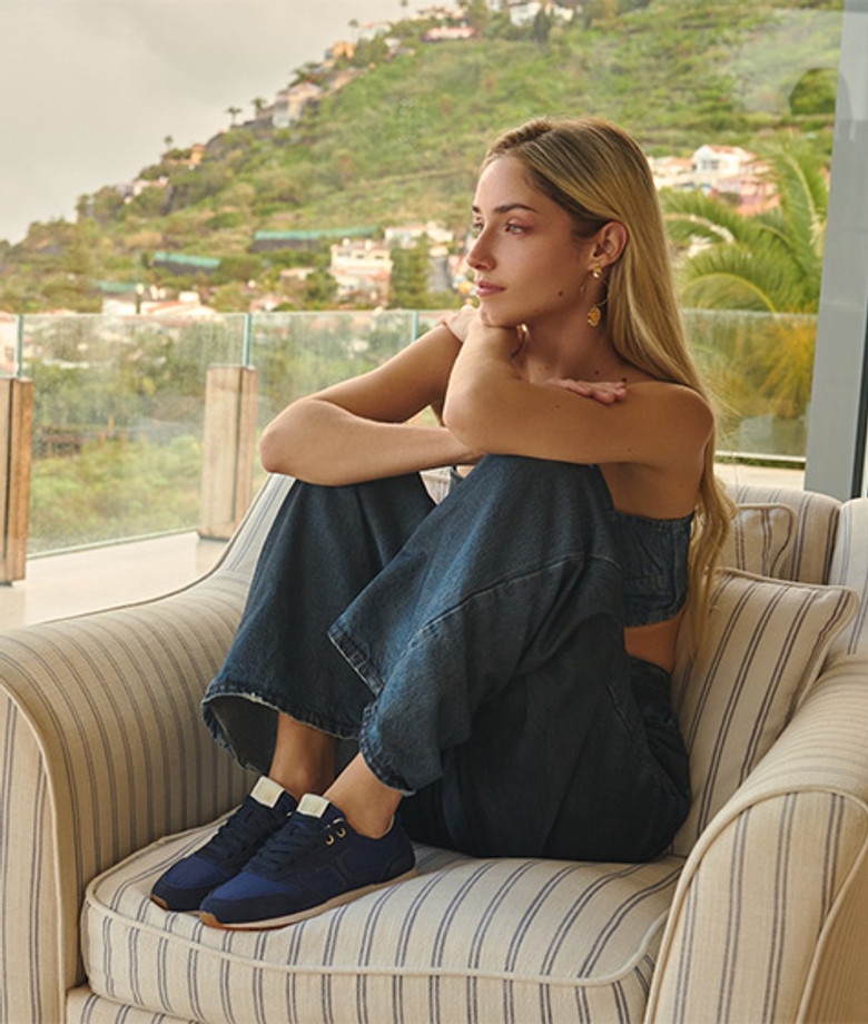 Candice Cooper 2019084.01.0C02 PLUME 3 Sneaker in blau