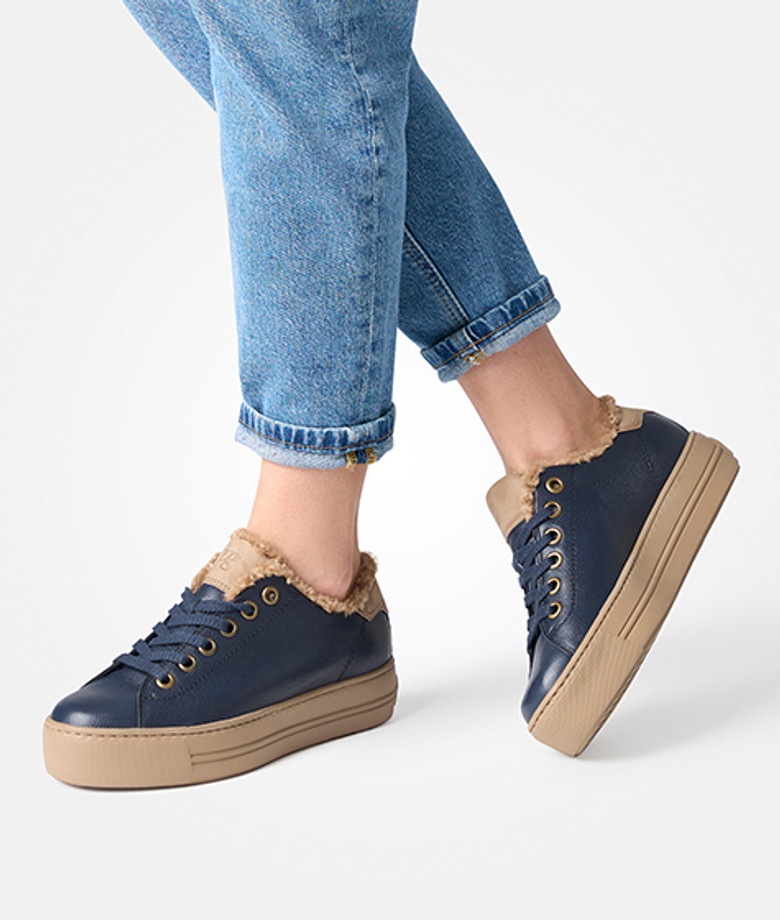 Paul Green 5171-058 Warmfutter in blau