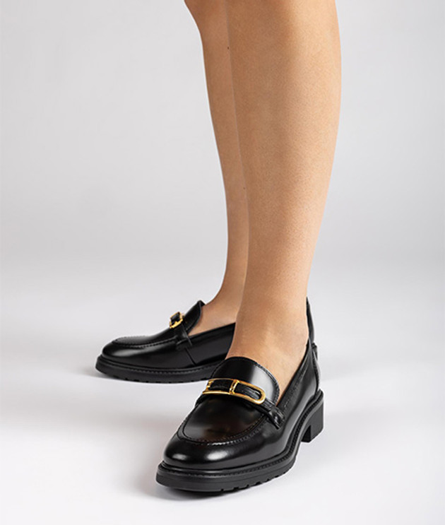 Unisa ESTIVA_SIV BLACK Slipper & Mokassin in schwarz