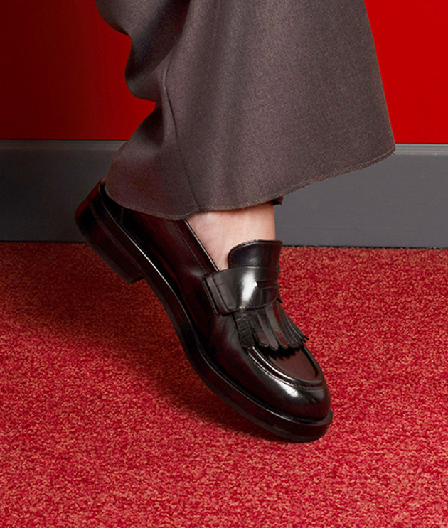 Truman's 9792 230 NERO Slipper & Mokassin in schwarz