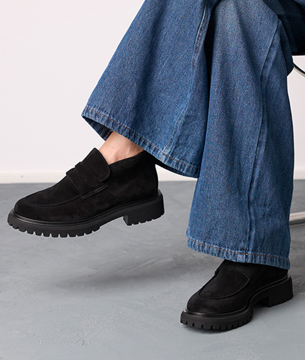 Paul Green 8344-004 Slipper & Mokassin in schwarz